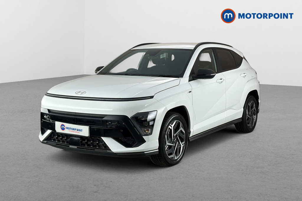 Hyundai Kona N Line Automatic Petrol-Electric Hybrid SUV - Stock Number (1666282) - Passenger side front corner