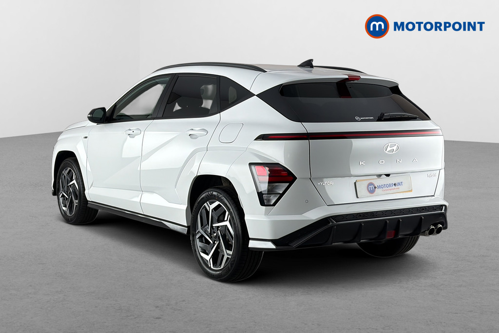 Hyundai Kona N Line Automatic Petrol-Electric Hybrid SUV - Stock Number (1666282) - Drivers side rear corner