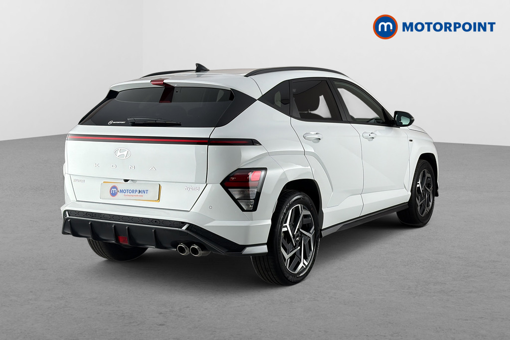 Hyundai Kona N Line Automatic Petrol-Electric Hybrid SUV - Stock Number (1666282) - Passenger side rear corner