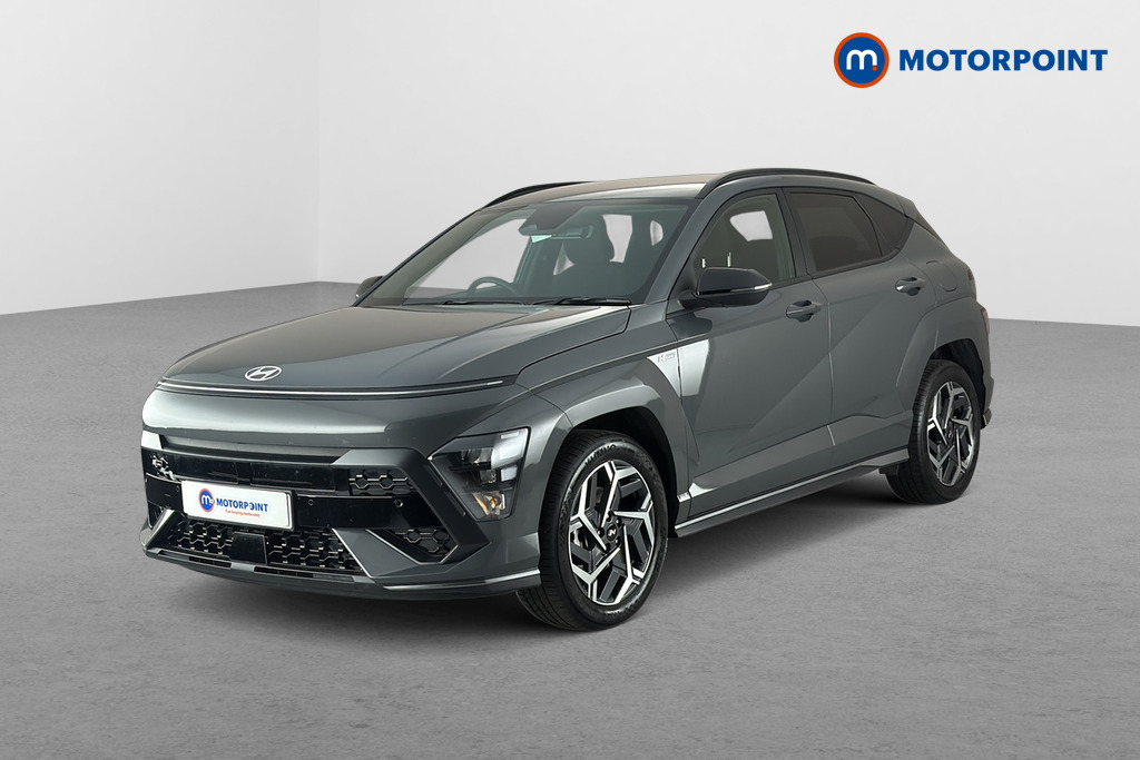 Hyundai Kona N Line Automatic Petrol-Electric Hybrid SUV - Stock Number (1666286) - Passenger side front corner