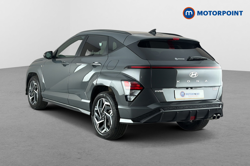 Hyundai Kona N Line Automatic Petrol-Electric Hybrid SUV - Stock Number (1666286) - Drivers side rear corner