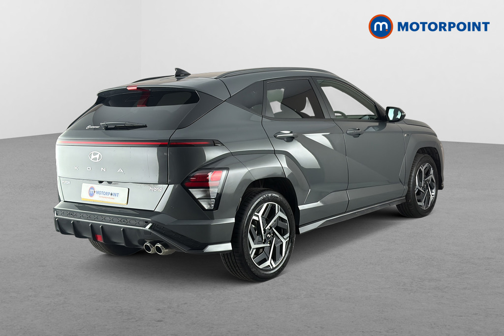 Hyundai Kona N Line Automatic Petrol-Electric Hybrid SUV - Stock Number (1666286) - Passenger side rear corner