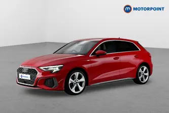 Audi A3 S Line Manual Petrol Hatchback - Stock Number (1666838) - Passenger side front corner
