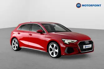 Audi A3 S Line Manual Petrol Hatchback - Stock Number (1666838) - Drivers side front corner