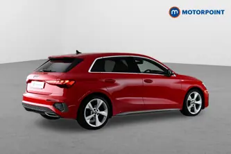 Audi A3 S Line Manual Petrol Hatchback - Stock Number (1666838) - Drivers side rear corner