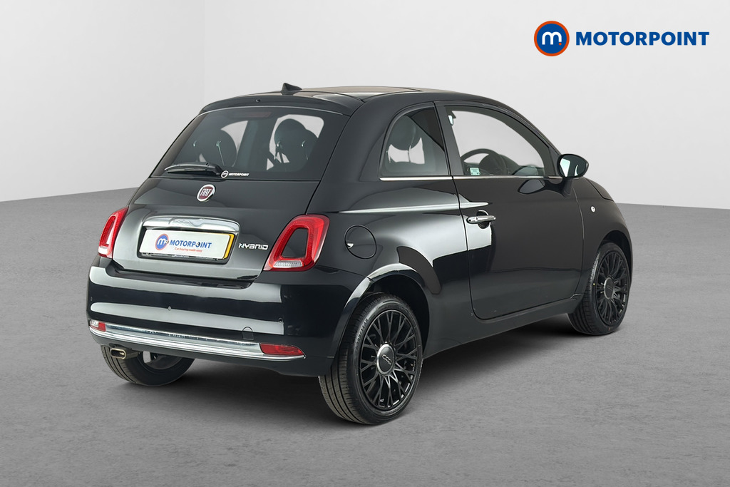 Fiat 500 1.0 Mild Hybrid 3Dr Manual Petrol Hatchback - Stock Number (1644164) - Passenger side rear corner