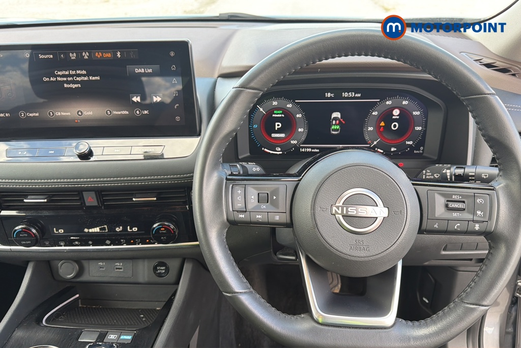 Nissan X-Trail N-Connecta Automatic Petrol-Electric Hybrid SUV - Stock Number (1648436) - 2nd supplementary image
