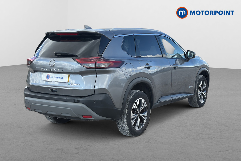 Nissan X-Trail N-Connecta Automatic Petrol-Electric Hybrid SUV - Stock Number (1648436) - Passenger side rear corner