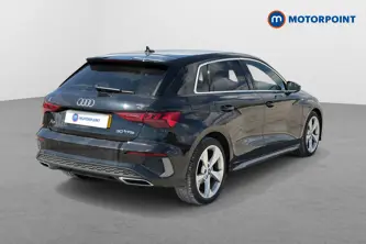 Audi A3 S Line Automatic Petrol Hatchback - Stock Number (1651351) - Passenger side rear corner