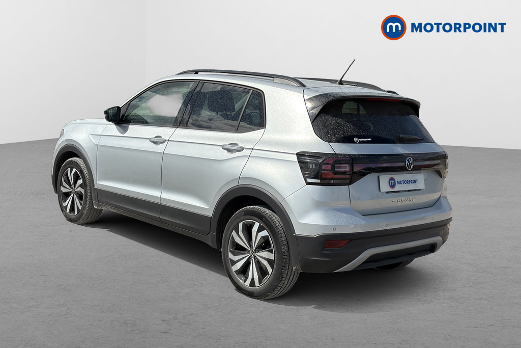 Volkswagen T-Cross Black Edition Manual Petrol SUV - Stock Number (1654545) - Drivers side rear corner