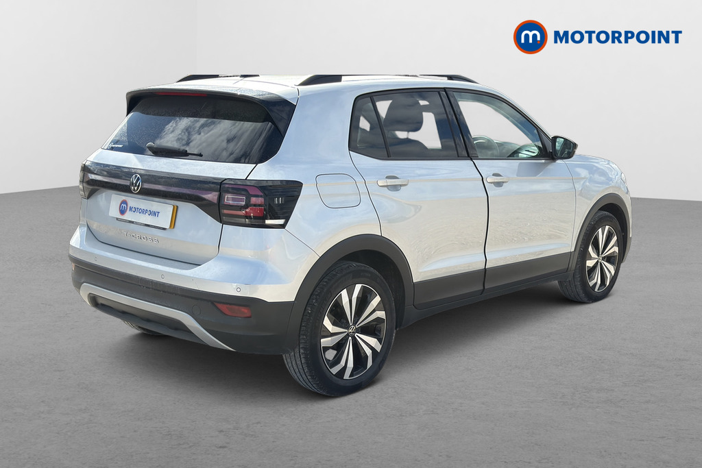 Volkswagen T-Cross Black Edition Manual Petrol SUV - Stock Number (1654545) - Passenger side rear corner