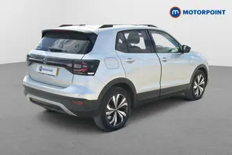 Volkswagen T-Cross Black Edition Manual Petrol SUV - Stock Number (1654545) - Passenger side rear corner
