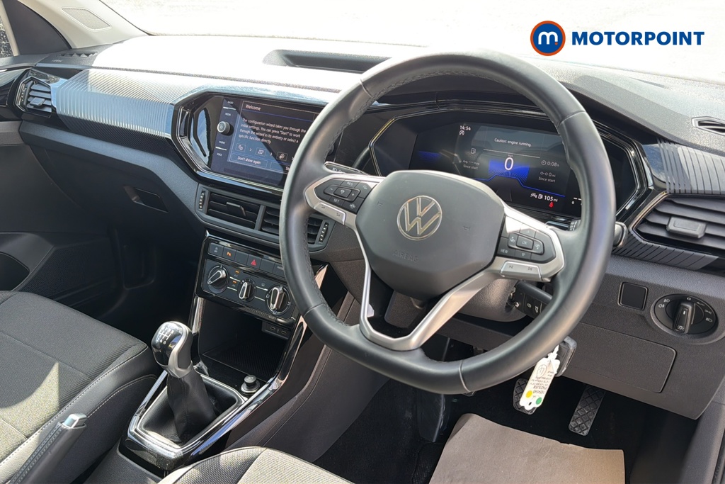 Volkswagen T-Cross Black Edition Manual Petrol SUV - Stock Number (1654545) - 1st supplementary image