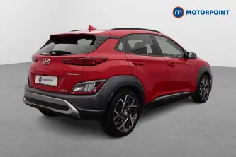 Hyundai Kona Ultimate Automatic Petrol-Electric Hybrid SUV - Stock Number (1655685) - Drivers side rear corner