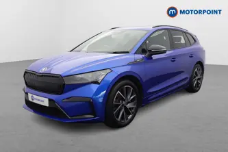 Skoda Enyaq Sportline Plus Automatic Electric SUV - Stock Number (1656695) - Passenger side front corner