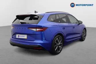 Skoda Enyaq Sportline Plus Automatic Electric SUV - Stock Number (1656695) - Drivers side rear corner