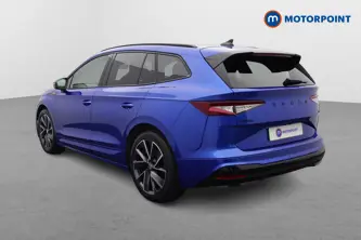 Skoda Enyaq Sportline Plus Automatic Electric SUV - Stock Number (1656695) - Passenger side rear corner