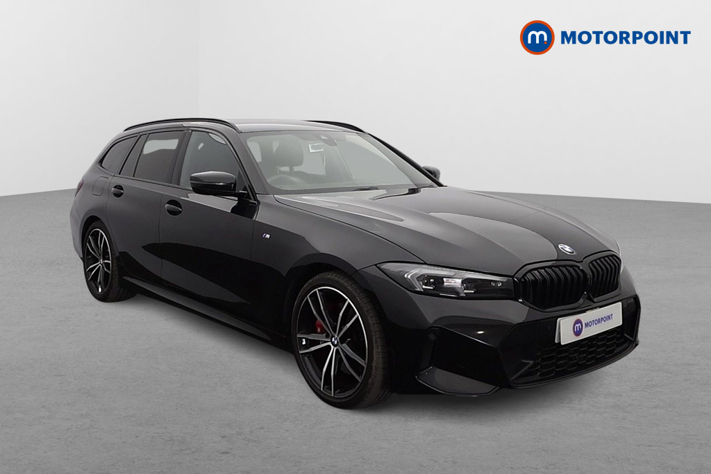 BMW 3 Series M Sport Automatic Petrol Estate - Stock Number (1658149) - Drivers side front corner