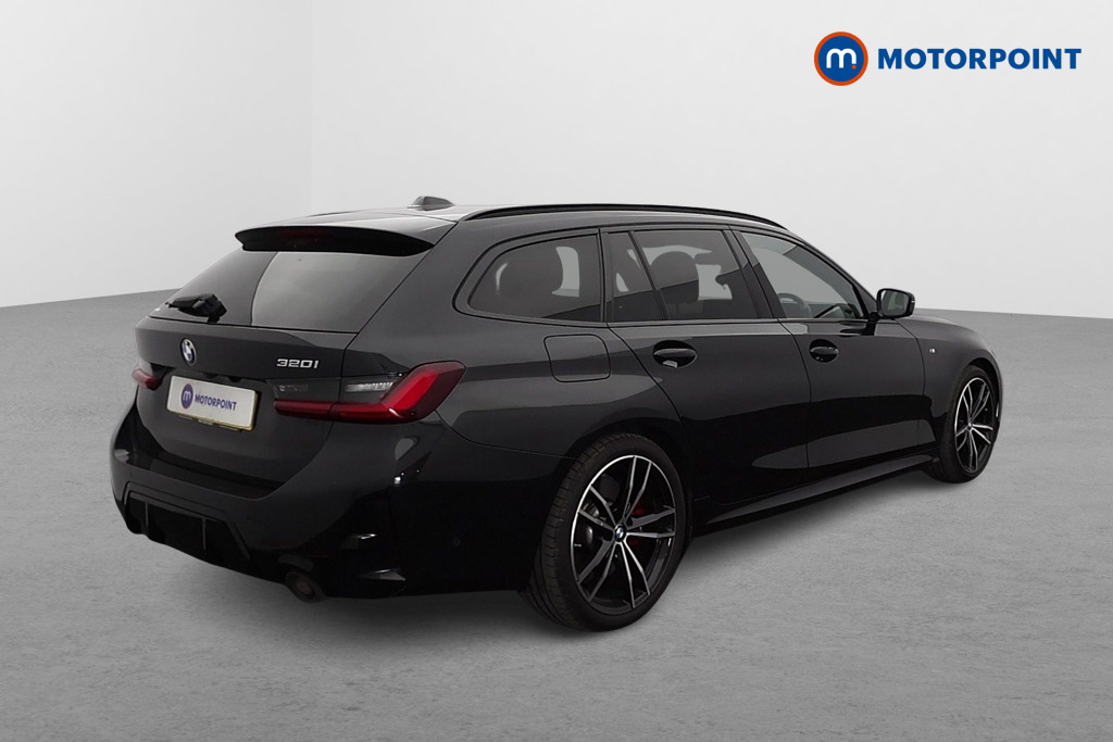 BMW 3 Series M Sport Automatic Petrol Estate - Stock Number (1658149) - Drivers side rear corner