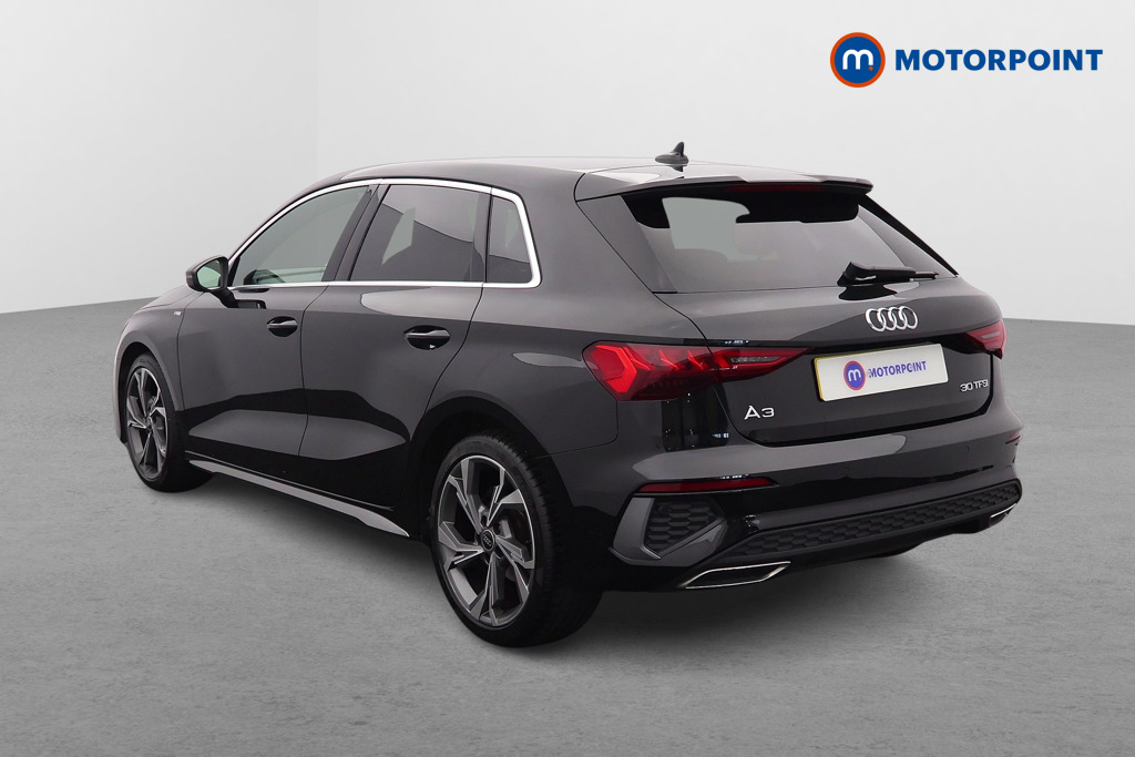 Audi A3 S Line Automatic Petrol Hatchback - Stock Number (1659896) - Passenger side rear corner