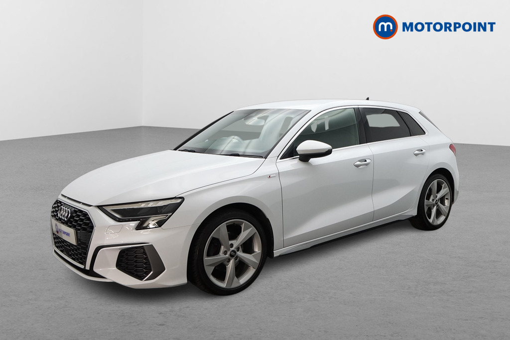 Audi A3 S Line Manual Petrol Hatchback - Stock Number (1660372) - Passenger side front corner