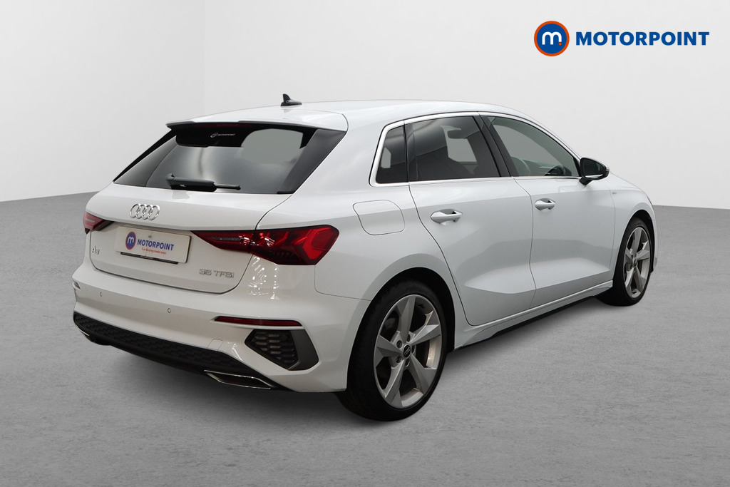 Audi A3 S Line Manual Petrol Hatchback - Stock Number (1660372) - Drivers side rear corner