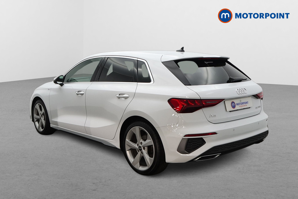 Audi A3 S Line Manual Petrol Hatchback - Stock Number (1660372) - Passenger side rear corner