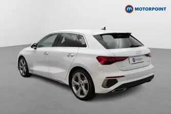 Audi A3 S Line Manual Petrol Hatchback - Stock Number (1660372) - Passenger side rear corner