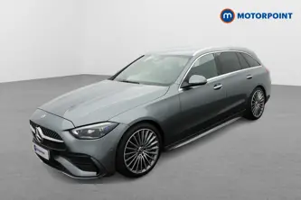 Mercedes-Benz C Class Amg Line Automatic Petrol Estate - Stock Number (1660713) - Passenger side front corner