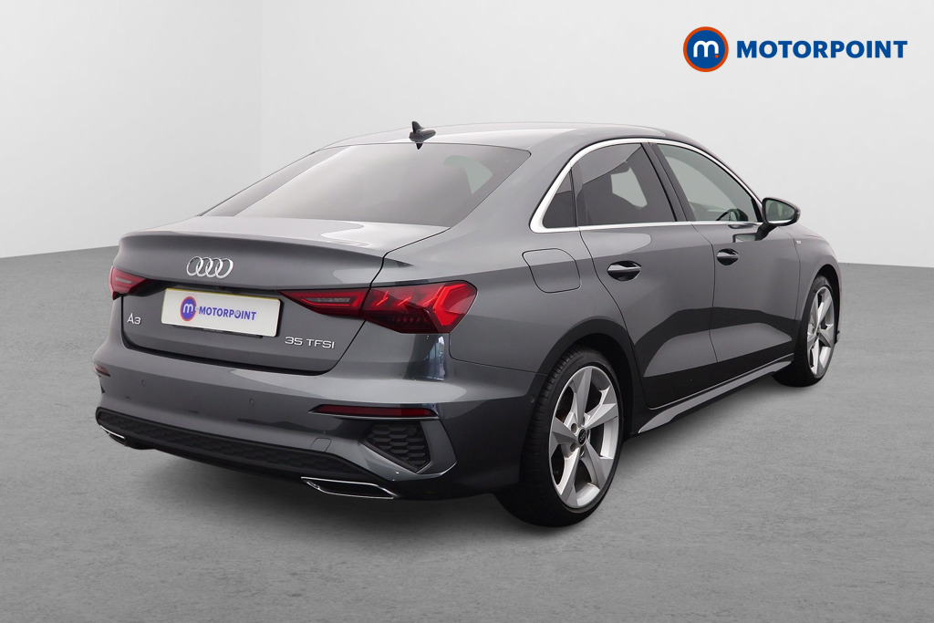 Audi A3 S Line Automatic Petrol Saloon - Stock Number (1661229) - Drivers side rear corner