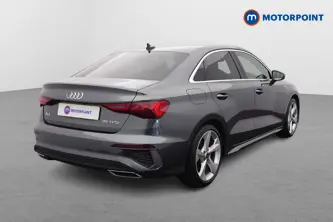 Audi A3 S Line Automatic Petrol Saloon - Stock Number (1661229) - Drivers side rear corner