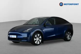 Tesla Model Y Long Range Automatic Electric SUV - Stock Number (1661724) - Passenger side front corner
