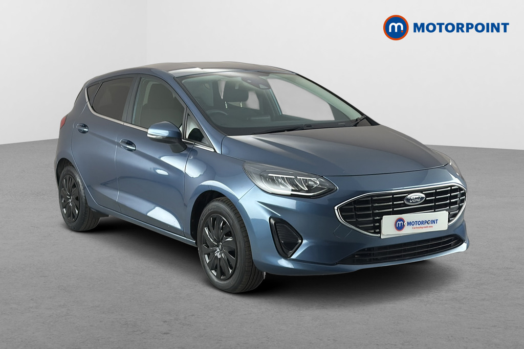 Ford Fiesta Titanium Manual Petrol Hatchback - Stock Number (1665168) - Drivers side front corner