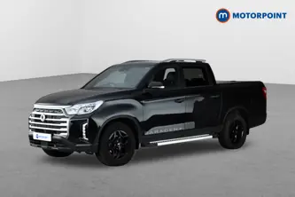 KGM Musso Saracen Plus Automatic Diesel Double Cab Pick-Up - Stock Number (1665262) - Passenger side front corner