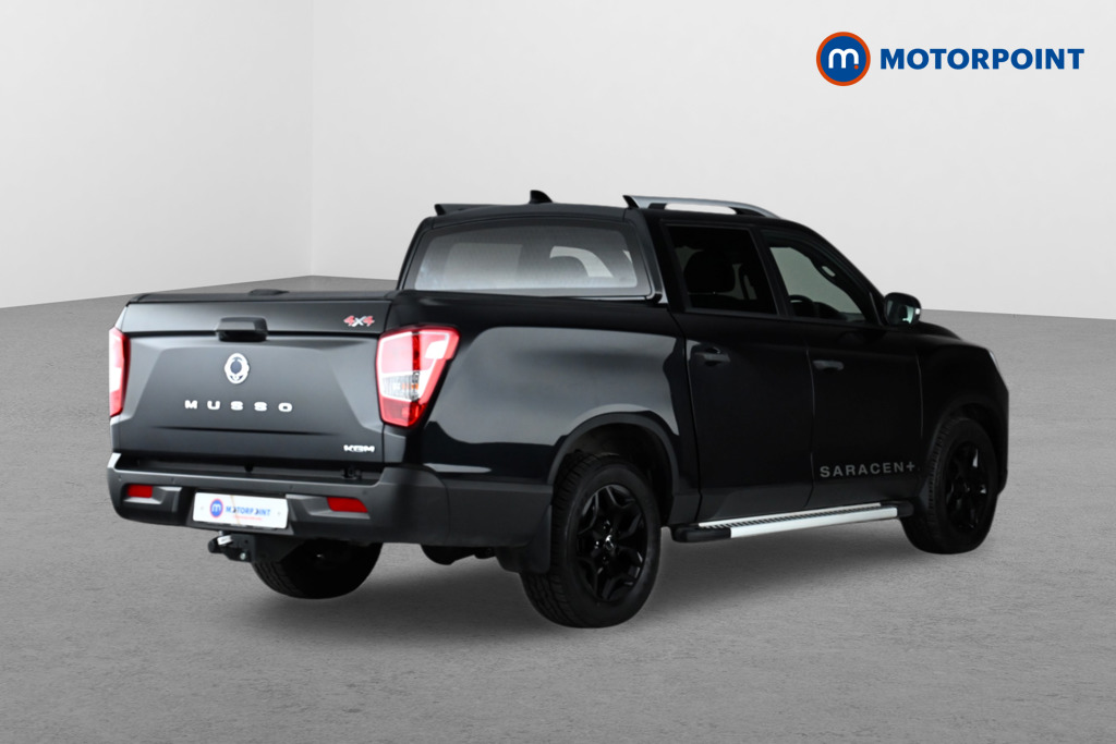 KGM Musso Saracen Plus Automatic Diesel Double Cab Pick-Up - Stock Number (1665262) - Drivers side rear corner
