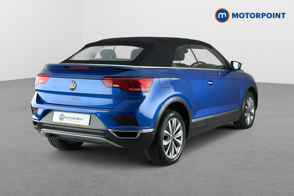 Volkswagen T-Roc Design Manual Petrol Convertible - Stock Number (1666057) - Passenger side rear corner