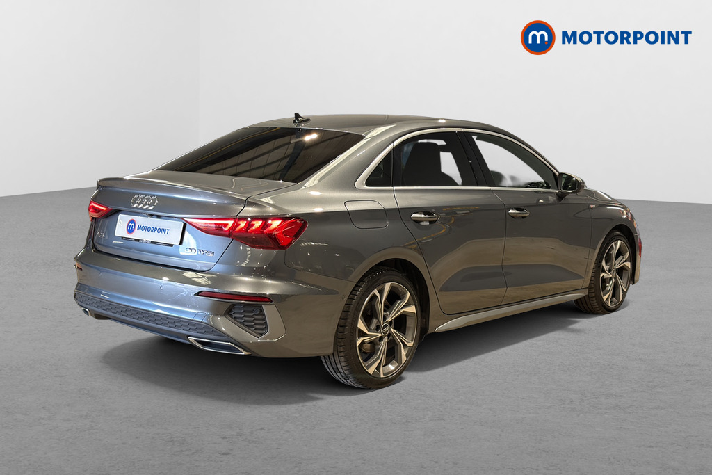 Audi A3 S Line Manual Petrol Saloon - Stock Number (1666744) - Passenger side rear corner