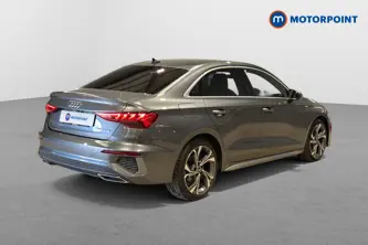 Audi A3 S Line Manual Petrol Saloon - Stock Number (1666744) - Passenger side rear corner