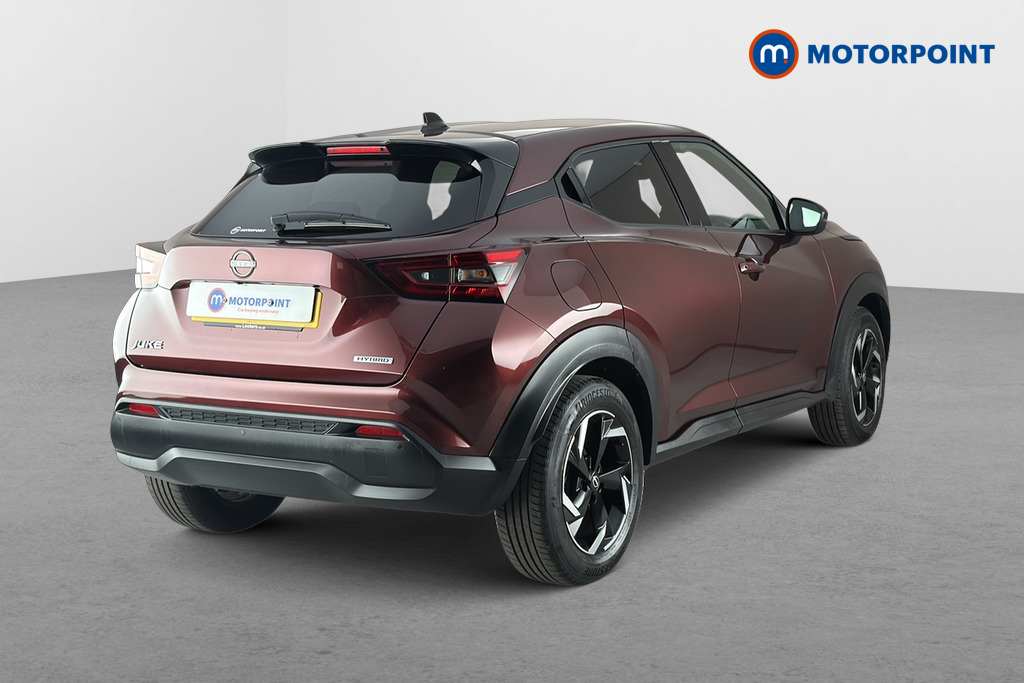 Nissan Juke N-Connecta Automatic Petrol-Electric Hybrid SUV - Stock Number (1667097) - Passenger side rear corner