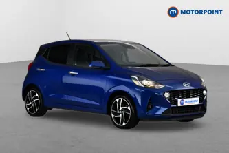 Hyundai I10 Premium Automatic Petrol Hatchback - Stock Number (1655993) - Drivers side front corner