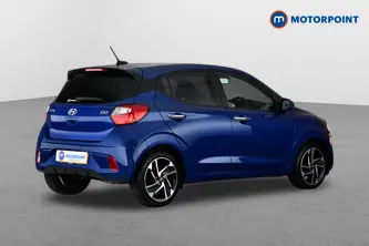 Hyundai I10 Premium Automatic Petrol Hatchback - Stock Number (1655993) - Drivers side rear corner