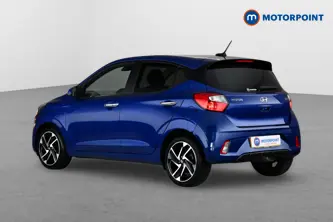 Hyundai I10 Premium Automatic Petrol Hatchback - Stock Number (1655993) - Passenger side rear corner