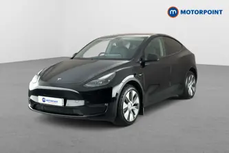 Tesla Model Y Long Range Automatic Electric SUV - Stock Number (1659695) - Passenger side front corner