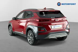 Hyundai Kona Premium Automatic Petrol-Electric Hybrid SUV - Stock Number (1663682) - Drivers side rear corner