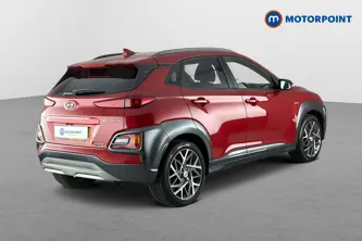 Hyundai Kona Premium Automatic Petrol-Electric Hybrid SUV - Stock Number (1663682) - Passenger side rear corner