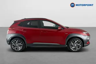 Hyundai Kona Premium Automatic Petrol-Electric Hybrid SUV - Stock Number (1663682) - Passenger side