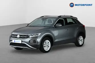 Volkswagen T-Roc Life Manual Petrol SUV - Stock Number (1665195) - Passenger side front corner