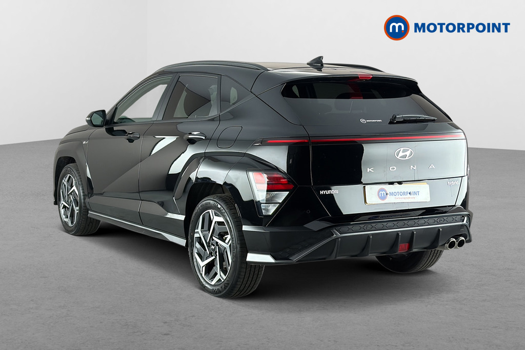 Hyundai Kona N Line Automatic Petrol-Electric Hybrid SUV - Stock Number (1665372) - Drivers side rear corner