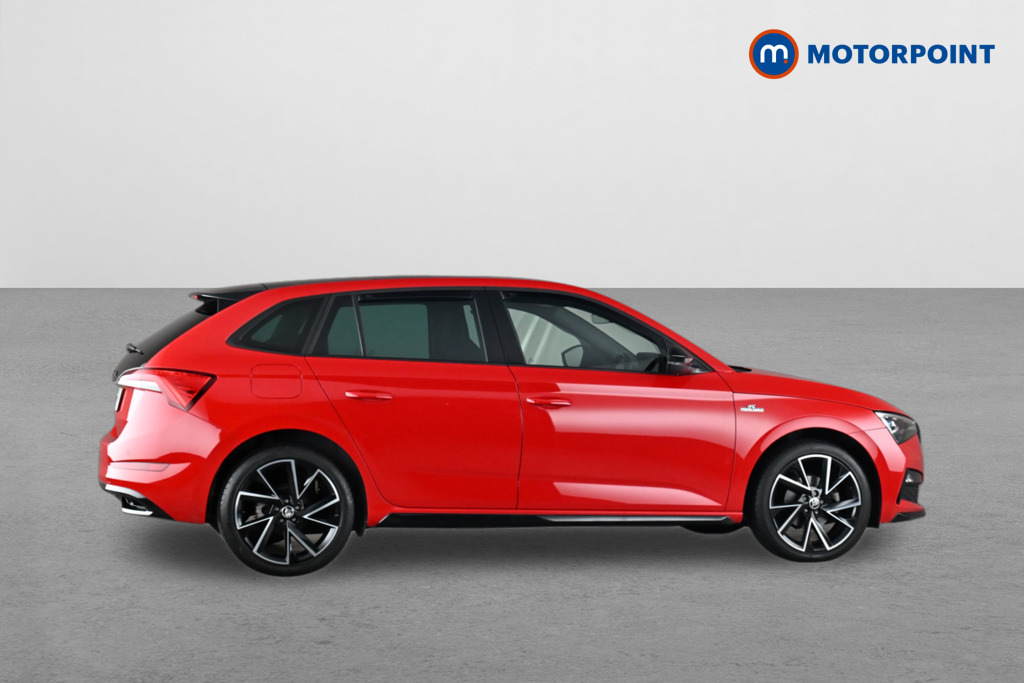 Skoda Scala Monte Carlo Manual Petrol Hatchback - Stock Number (1666326) - Drivers side