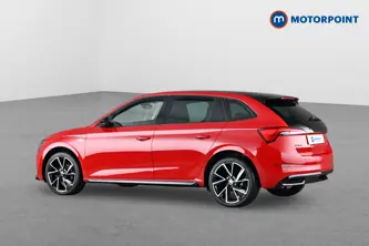 Skoda Scala Monte Carlo Manual Petrol Hatchback - Stock Number (1666326) - Passenger side rear corner